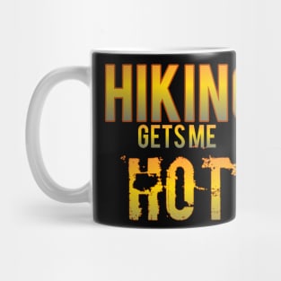 Hiking t-shirt designs Mug